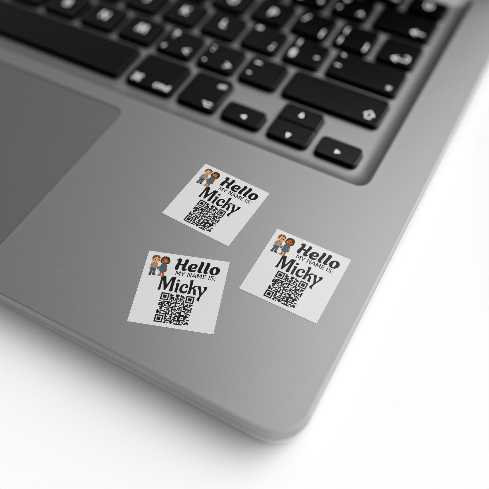 Personalized Square Sticker Rolls - Image 4