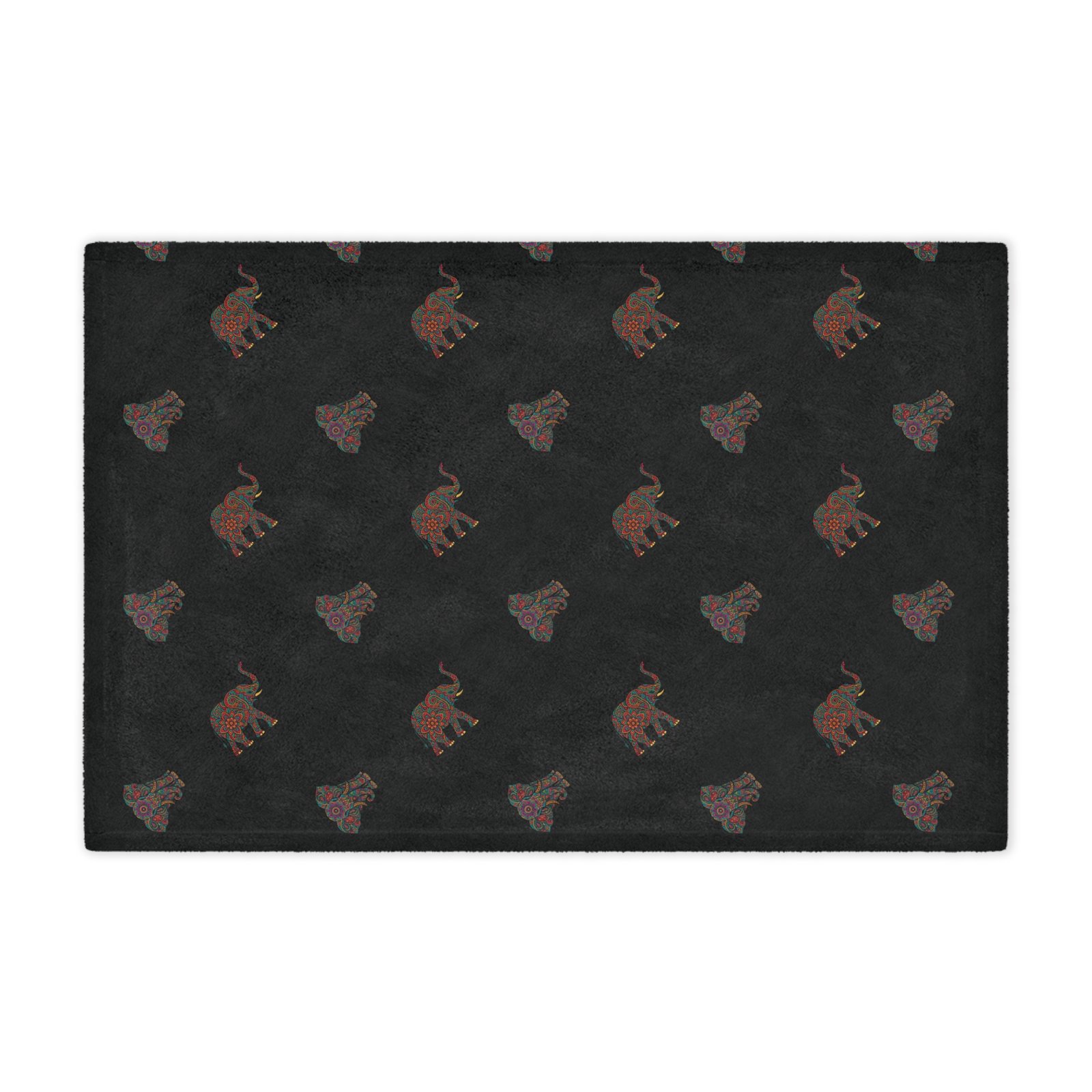 Cozy Elephant Pattern Minky Blanket - Image 7