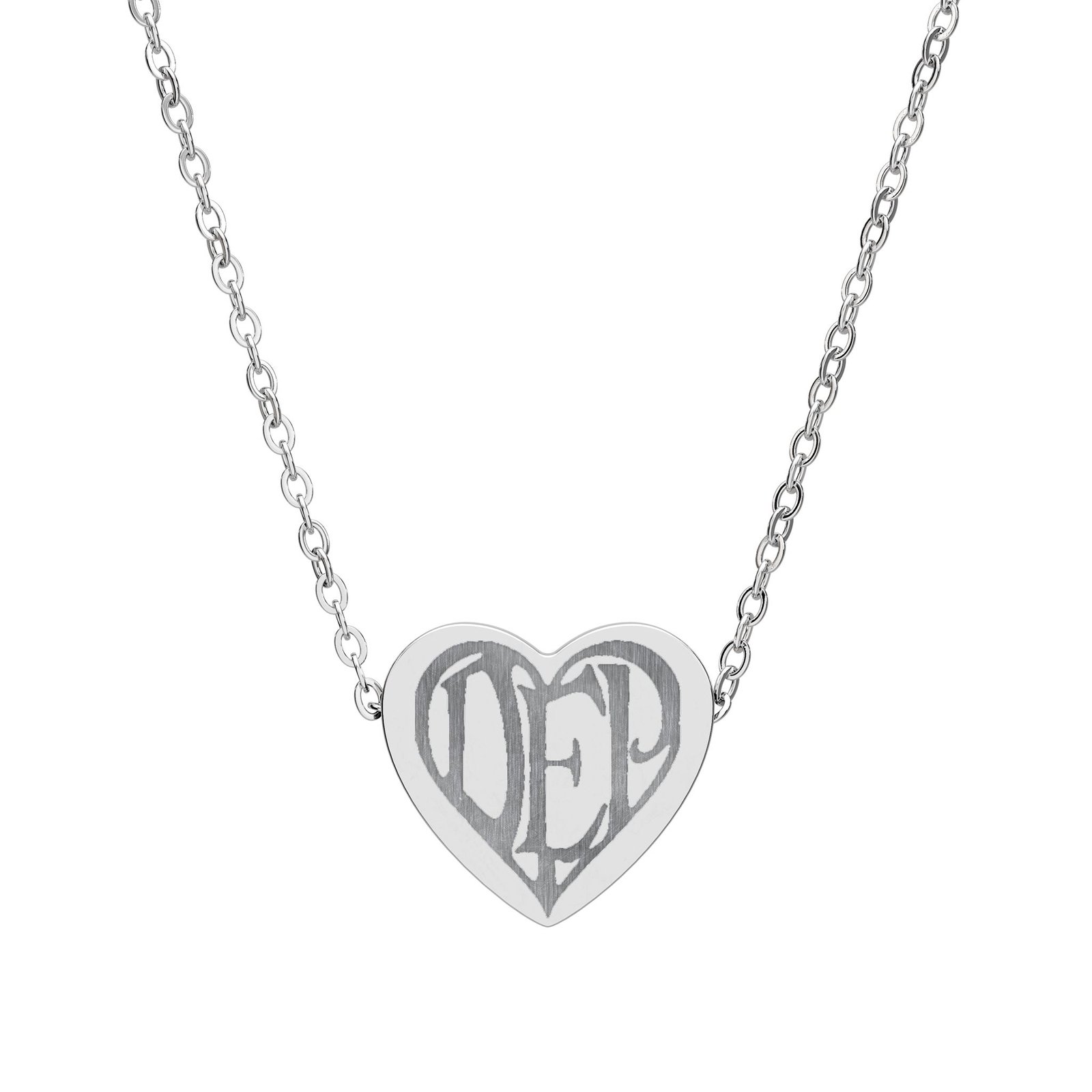 Personalized Engraved Heart Necklace