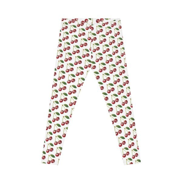 Sassy Cherry Print Women's Leggings - Stylish Casual Activewear