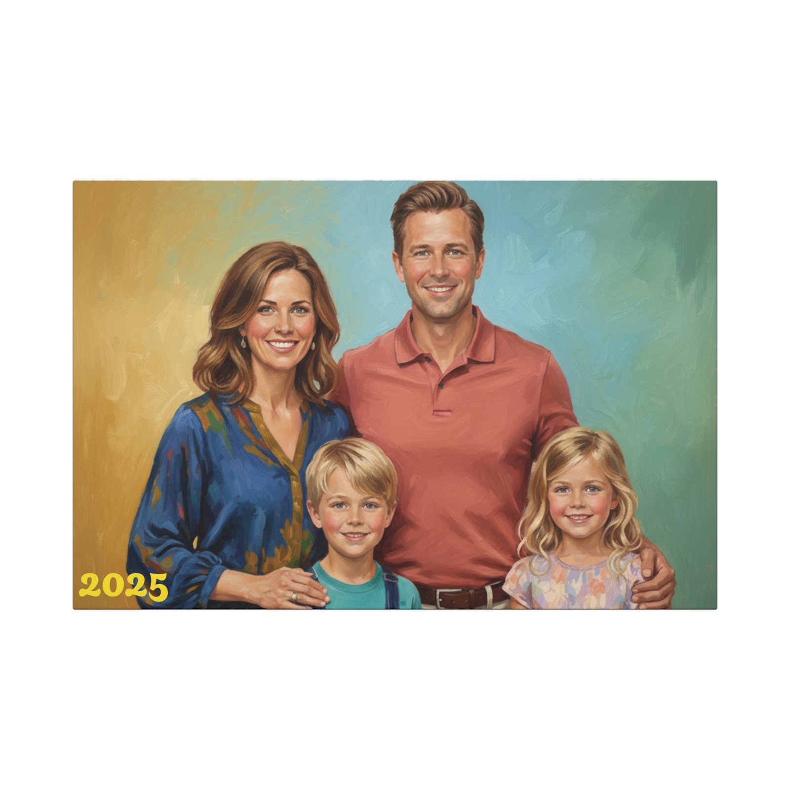 Personalized Custom Family Canvas Art