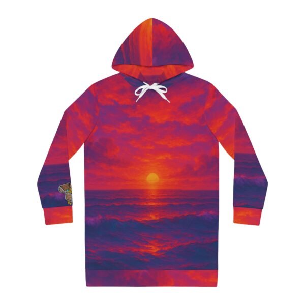 Vibrant Sunset Women's Hoodie Pullover