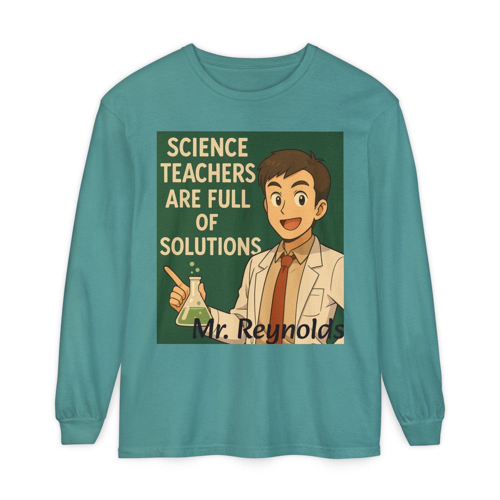 Personalized Science and Motivational Long Sleeve T-Shirt - Image 13