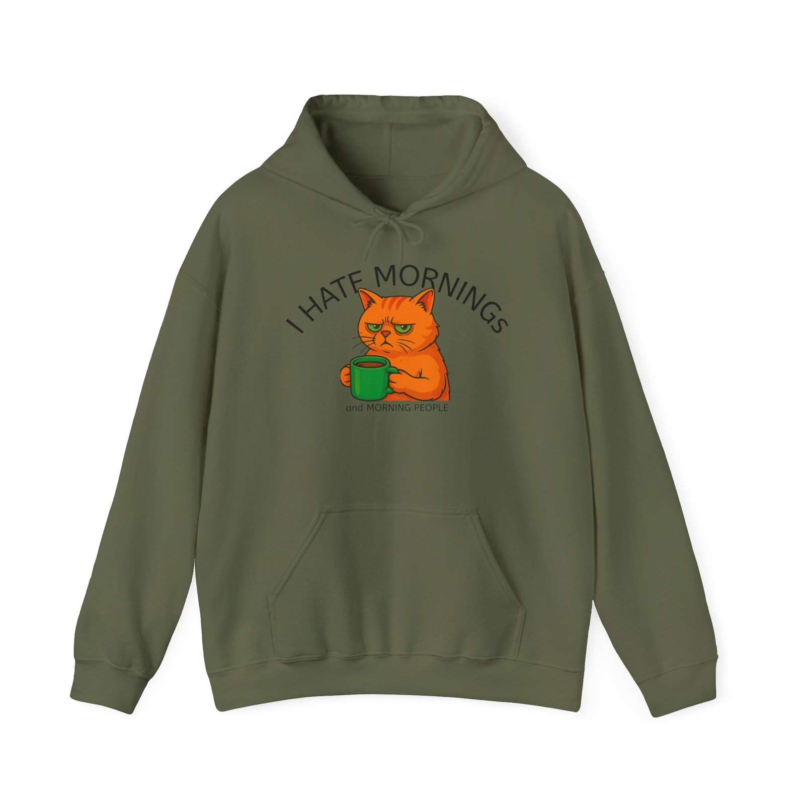 Funny Cat-Themed Hoodie Pullover - Image 13