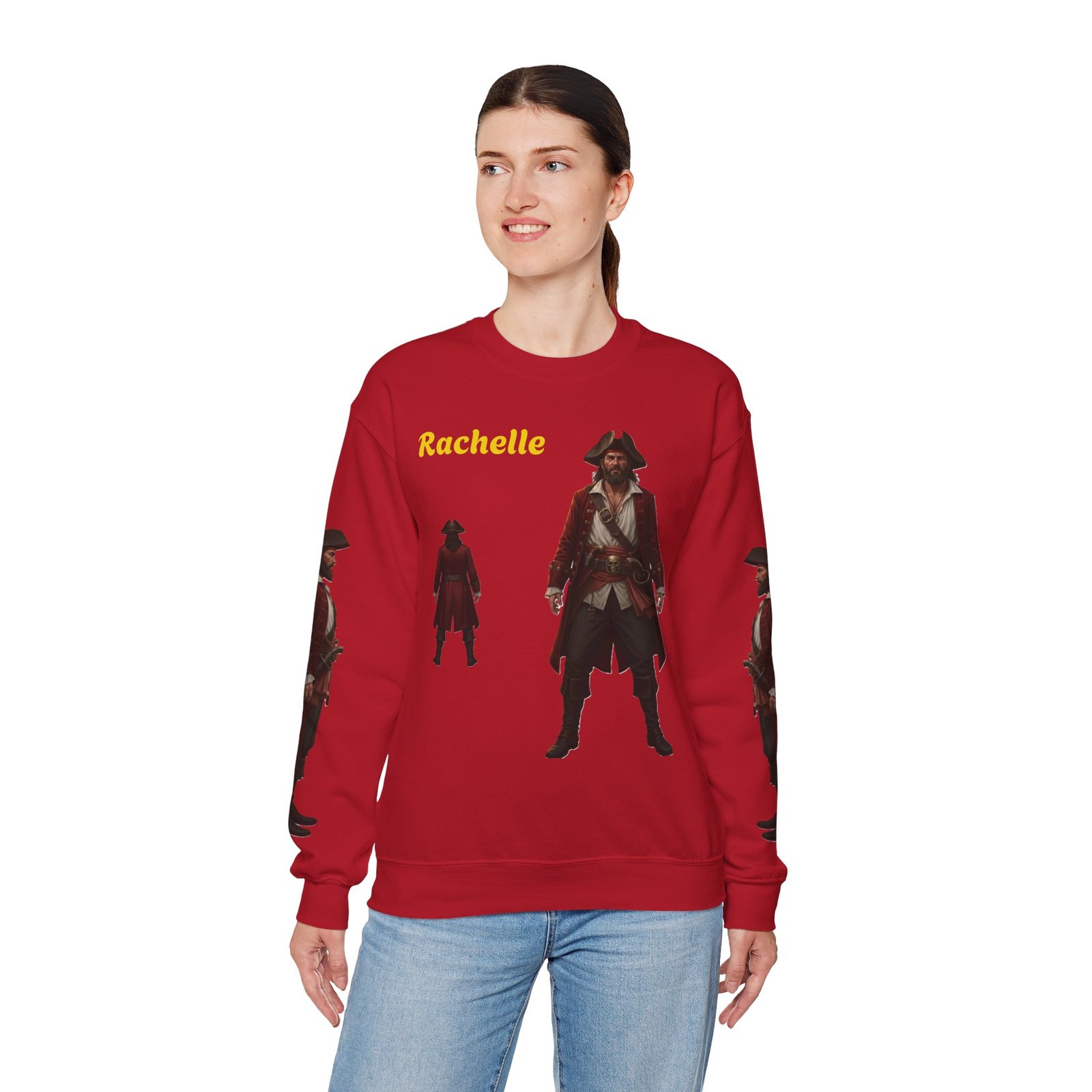 Personalized Pirate-Themed Unisex Sweatshirt - Image 12