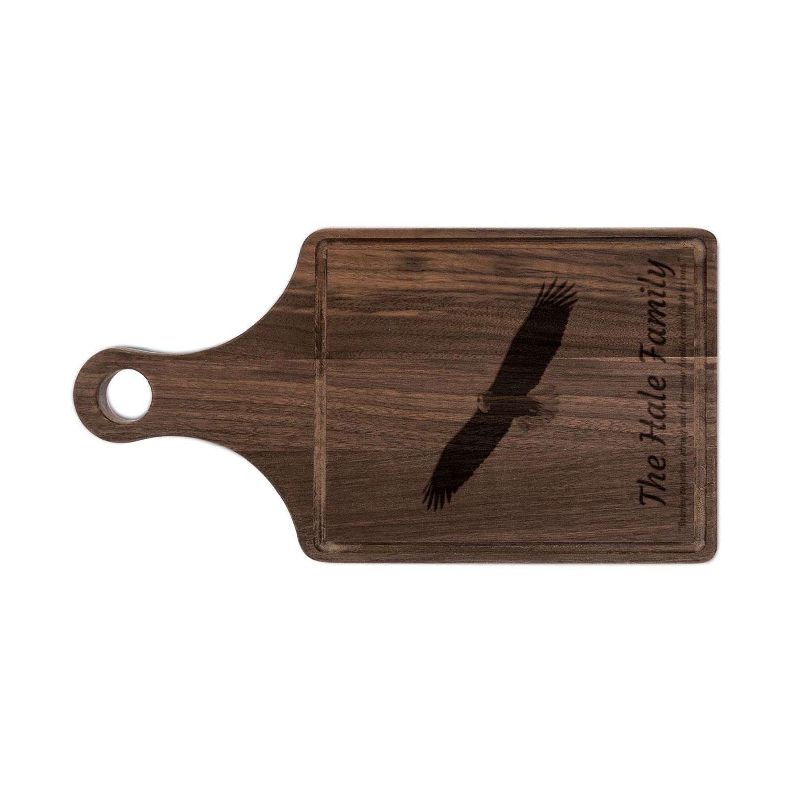 Personalized Wooden Cutting Board with Handle - Image 6