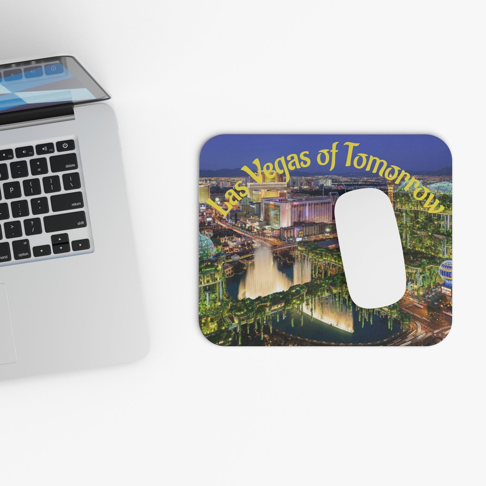 Las Vegas of Tomorrow Mouse Pad - Image 4