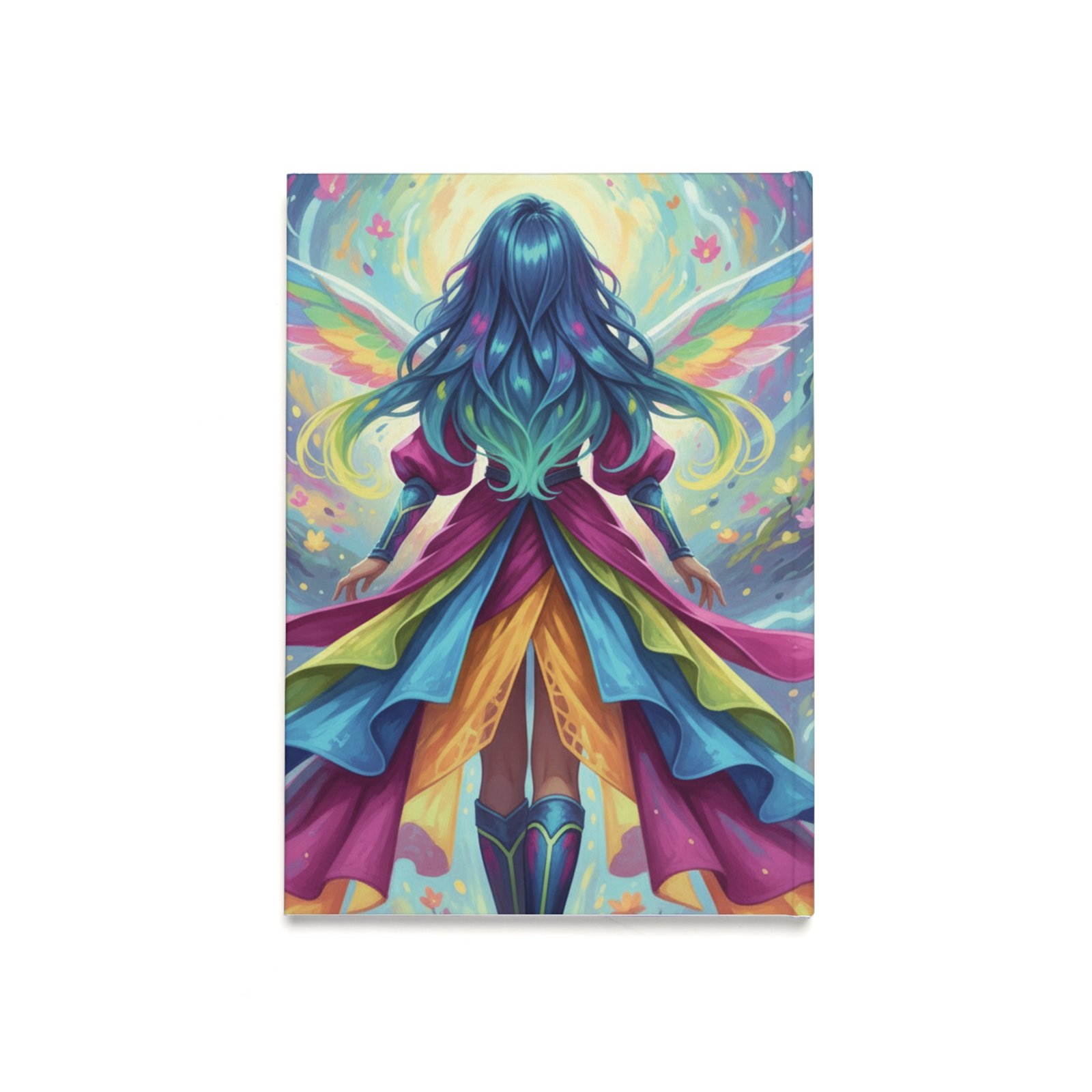 Fantasy Fairy Hardcover Journal, Personalized Notebook - Image 2