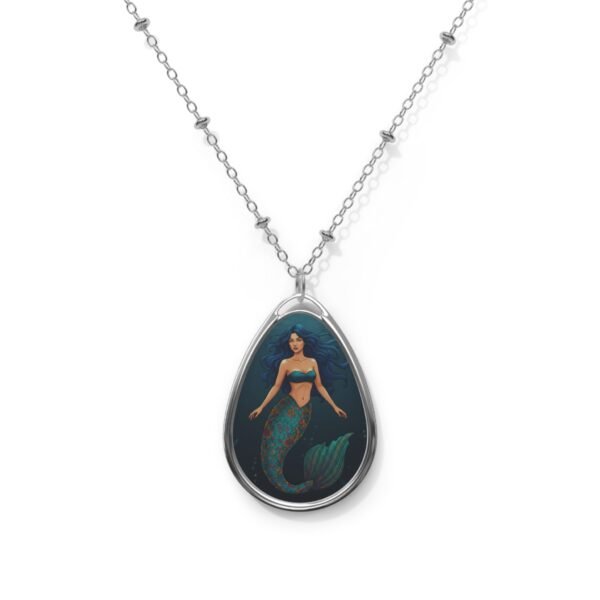 Mermaid Oval Necklace