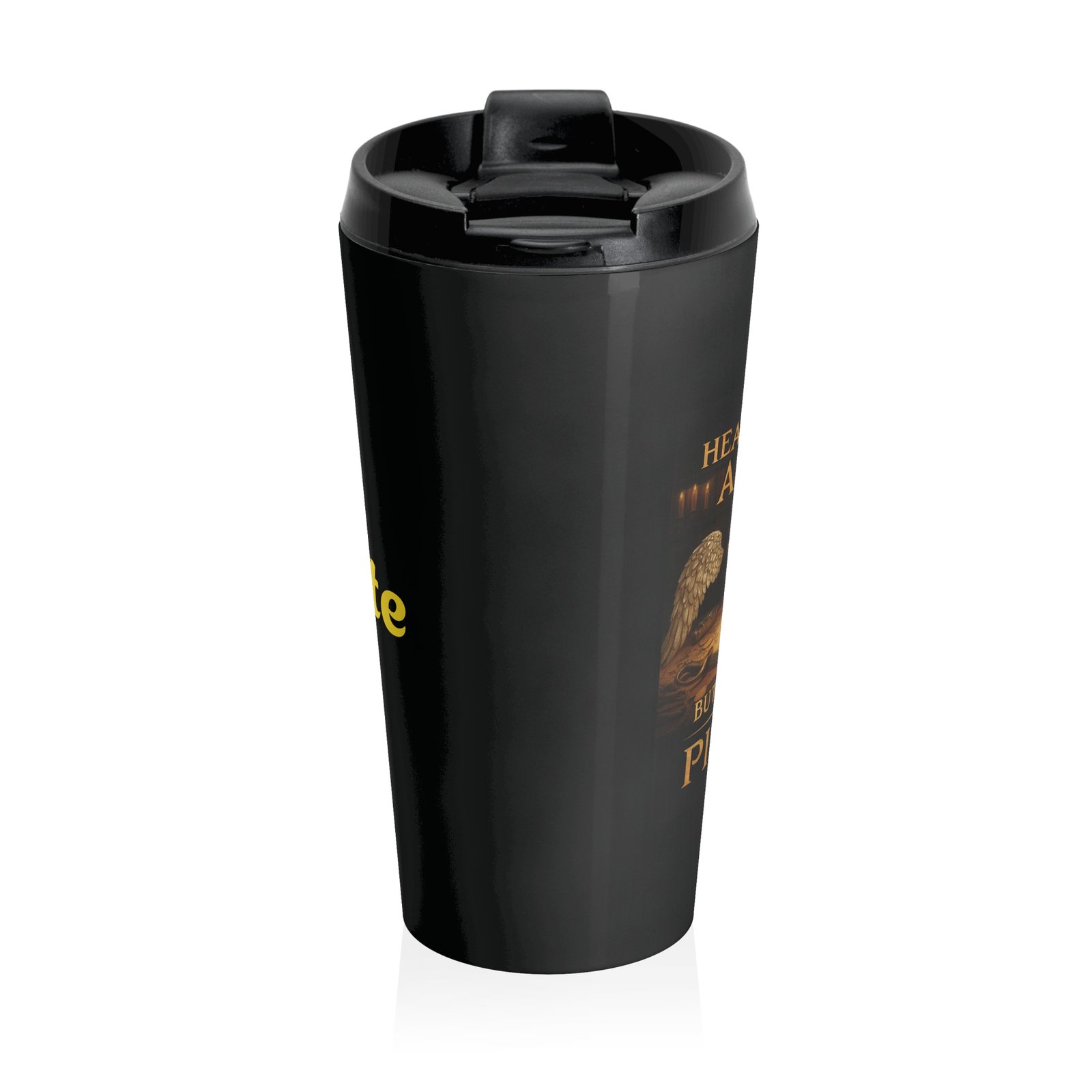 Personalized Soul and Wings Travel Mug - Image 5