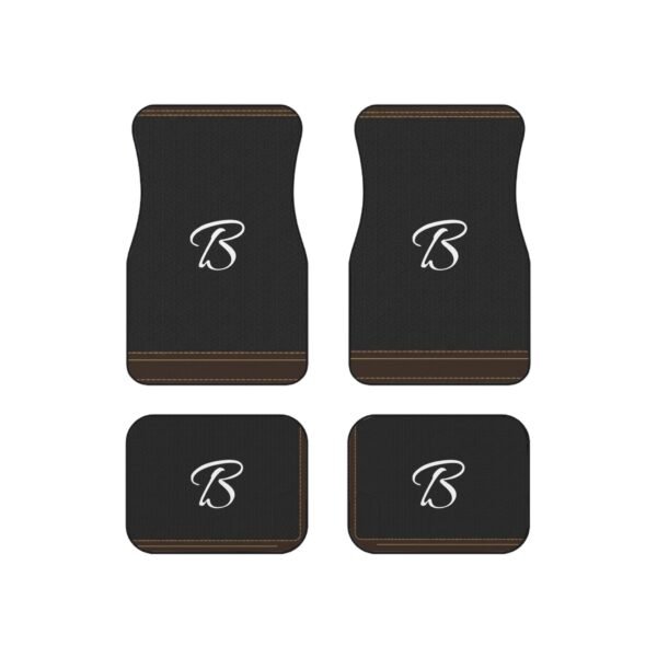 Monogrammed Stylish Car Mats Set