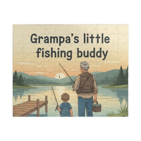 Fishing Buddy Puzzle for Grampa