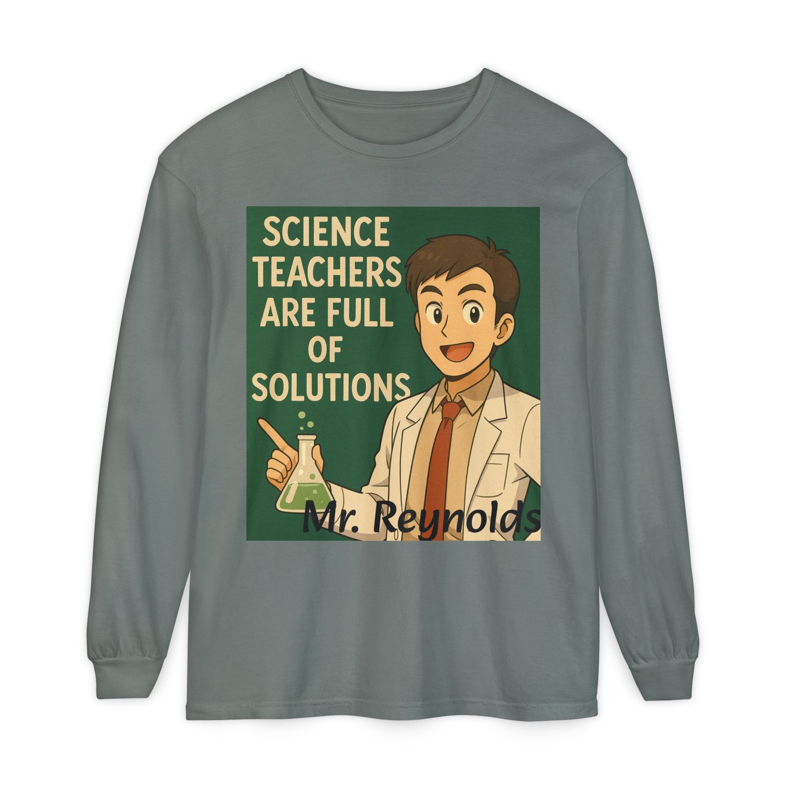 Personalized Science and Motivational Long Sleeve T-Shirt - Image 8