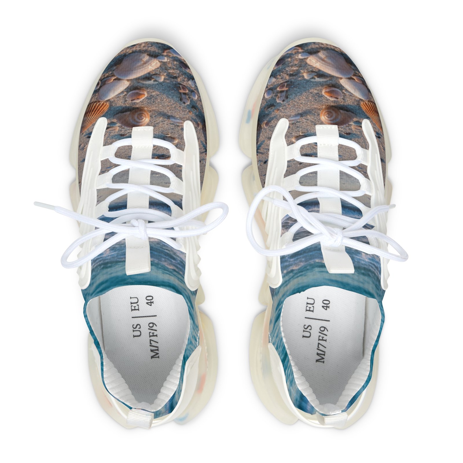 Ocean-Inspired Women's Mesh Sneakers - Image 2