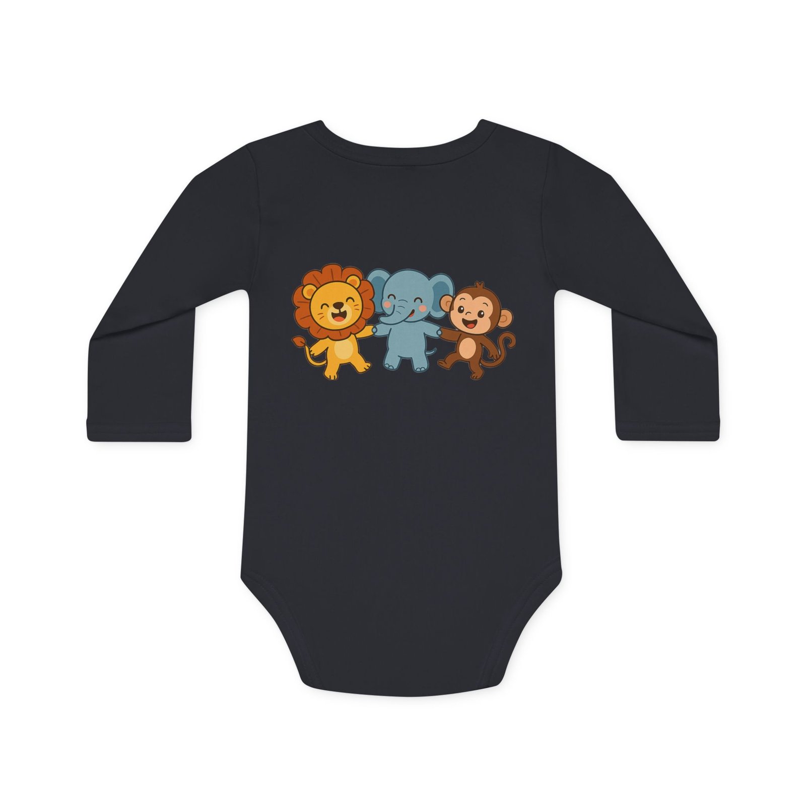 Cute Animal Friends Baby Bodysuit - Image 5