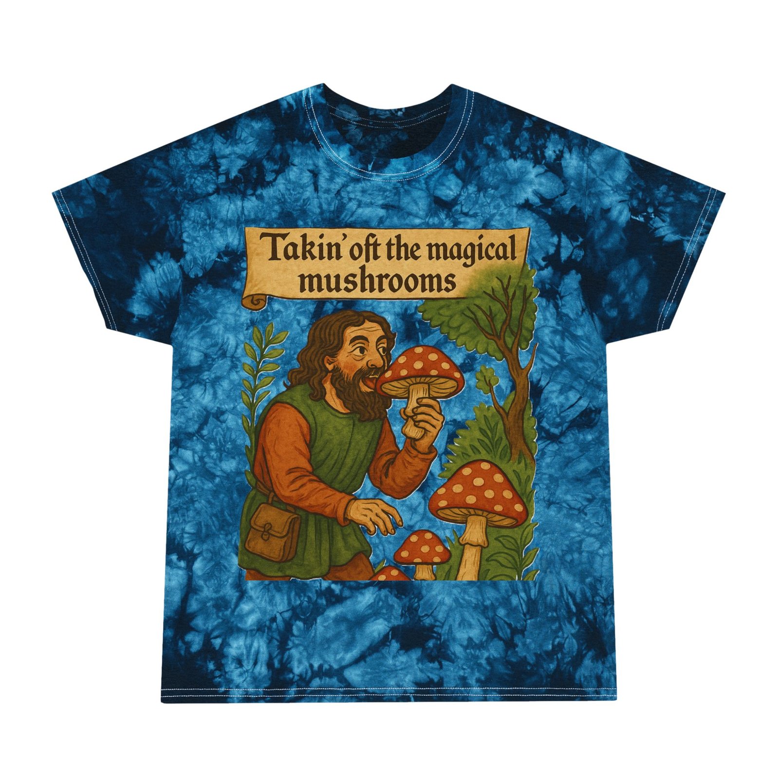 Magical Mushroom Tie-Dye Tee