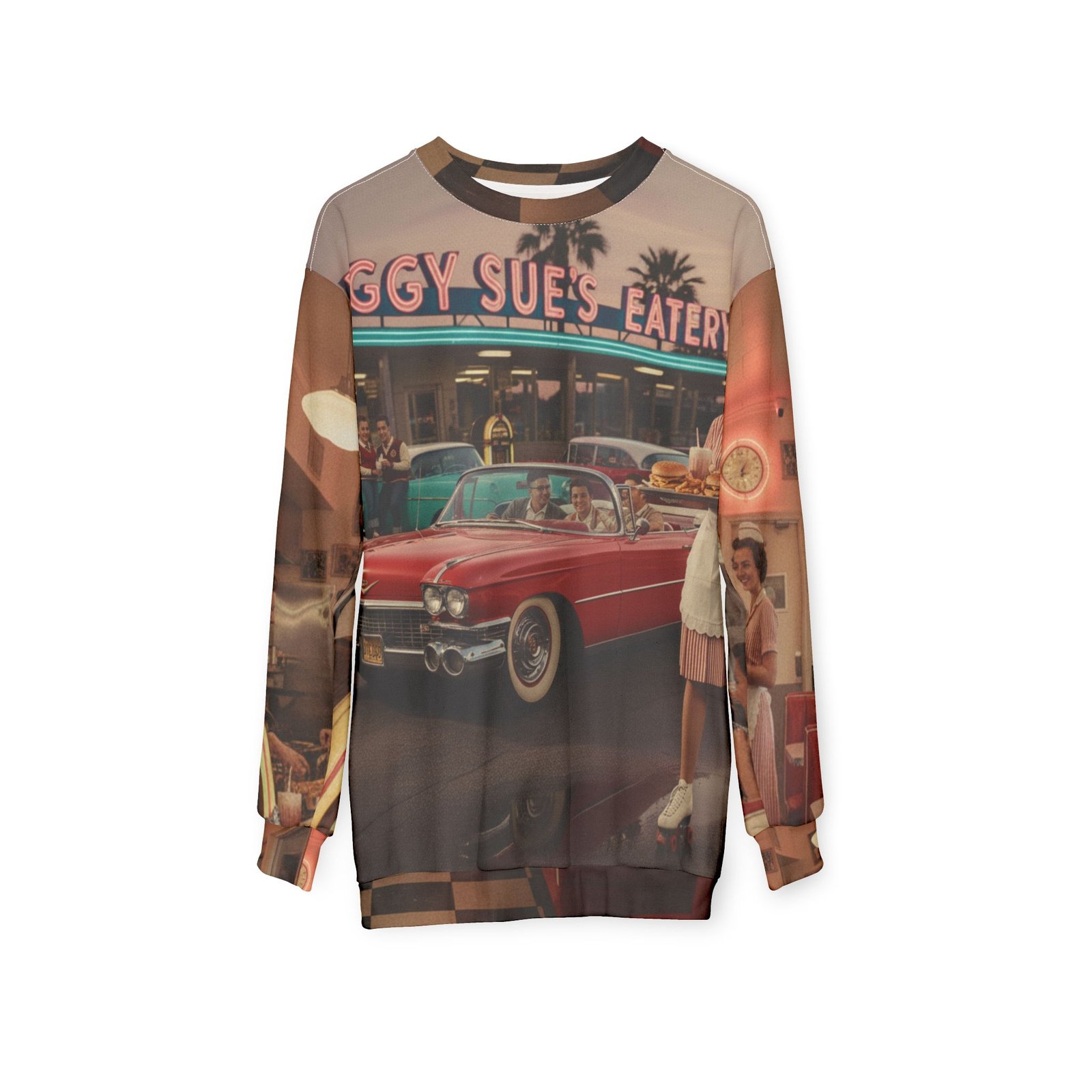 Retro Diner Sweatshirt - Image 6