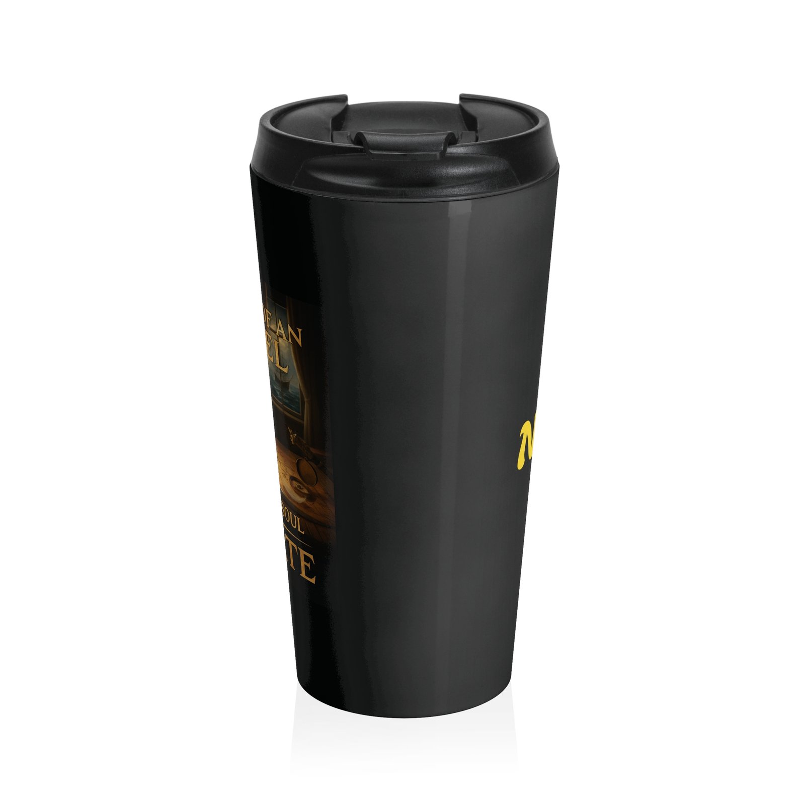 Personalized Soul and Wings Travel Mug - Image 4