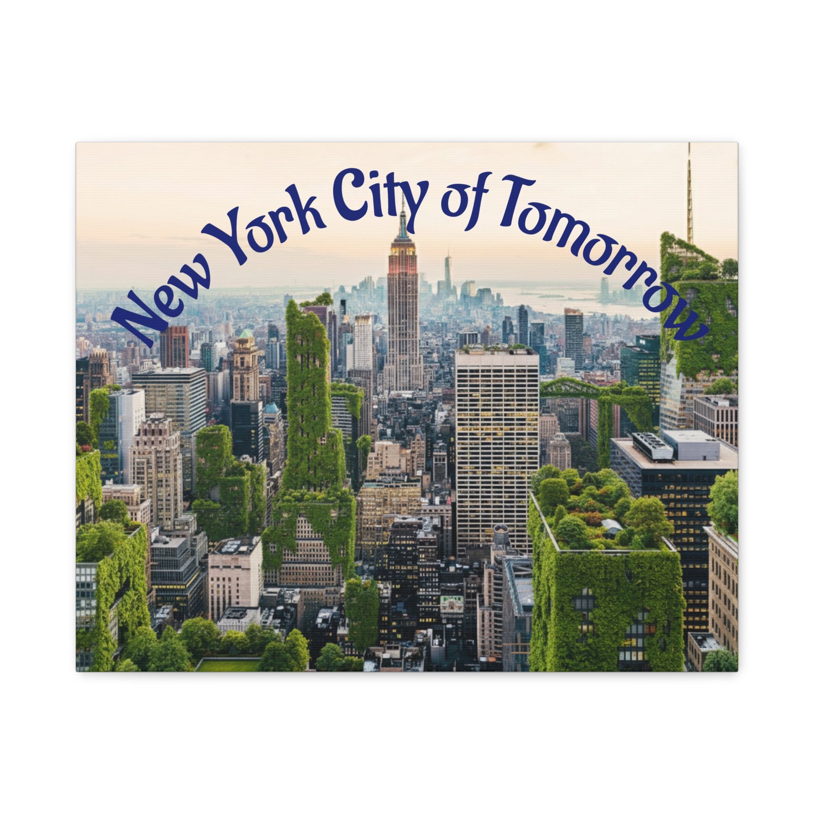 New York City of Tomorrow Canvas Print - Image 6
