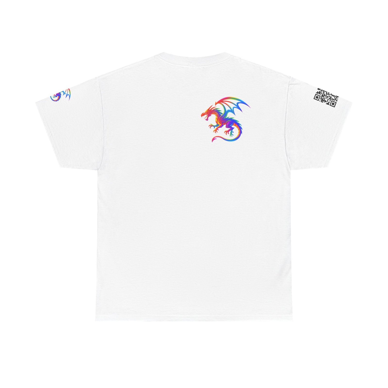 Personalized Colorful Dragon Graphic Tee - Image 2