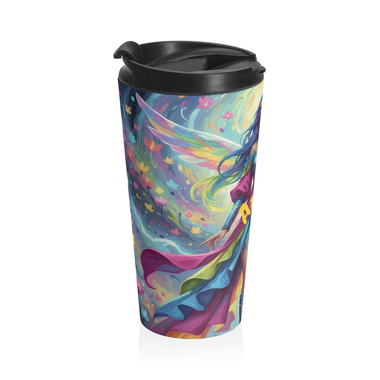 Vibrant Personalized Travel Mug for Coffee Lovers - Image 3