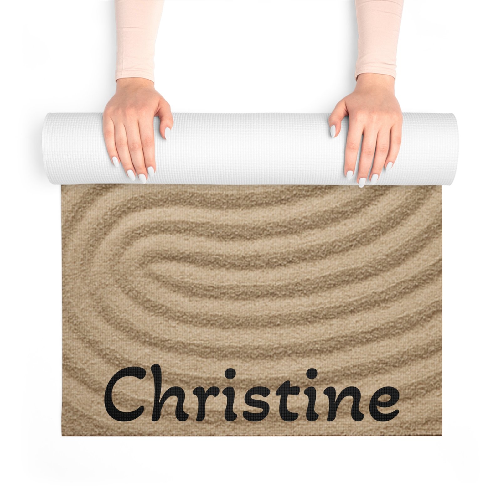 Personalized Serene Zen Garden Foam Yoga Mat - Image 4