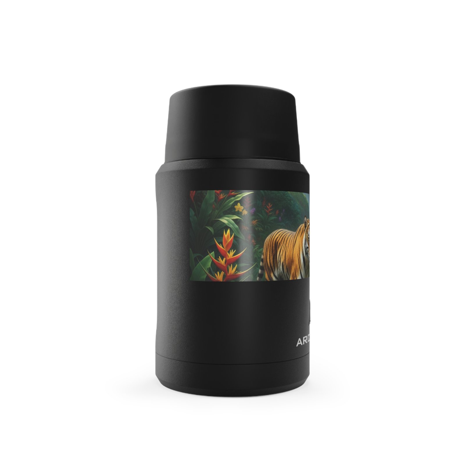 Personalized Tiger and Waterfall Food Storage - Insulated Titan Flask - Image 3