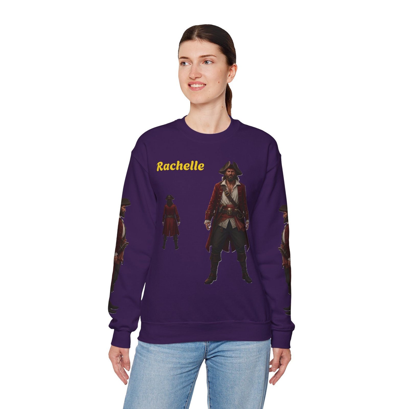 Personalized Pirate-Themed Unisex Sweatshirt - Image 10