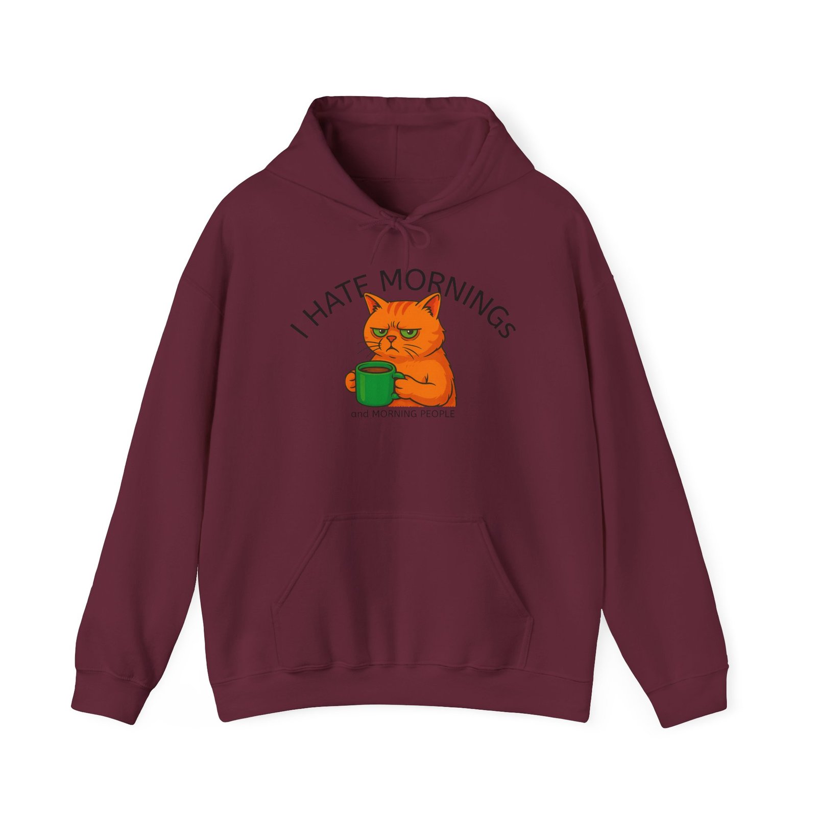 Funny Cat-Themed Hoodie Pullover - Image 9