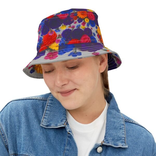 Floral Bucket Hat, Summer Hat