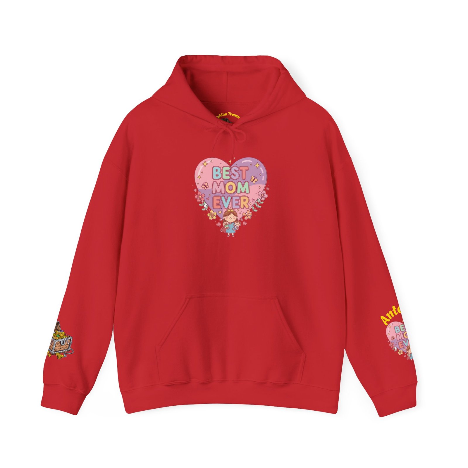 Personalized Best Mom Ever Hoodie - Image 12