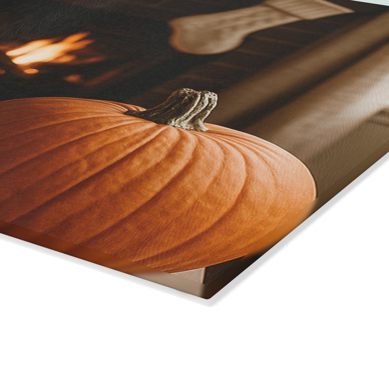 Personalized Holiday Glass Cutting Board - Image 7