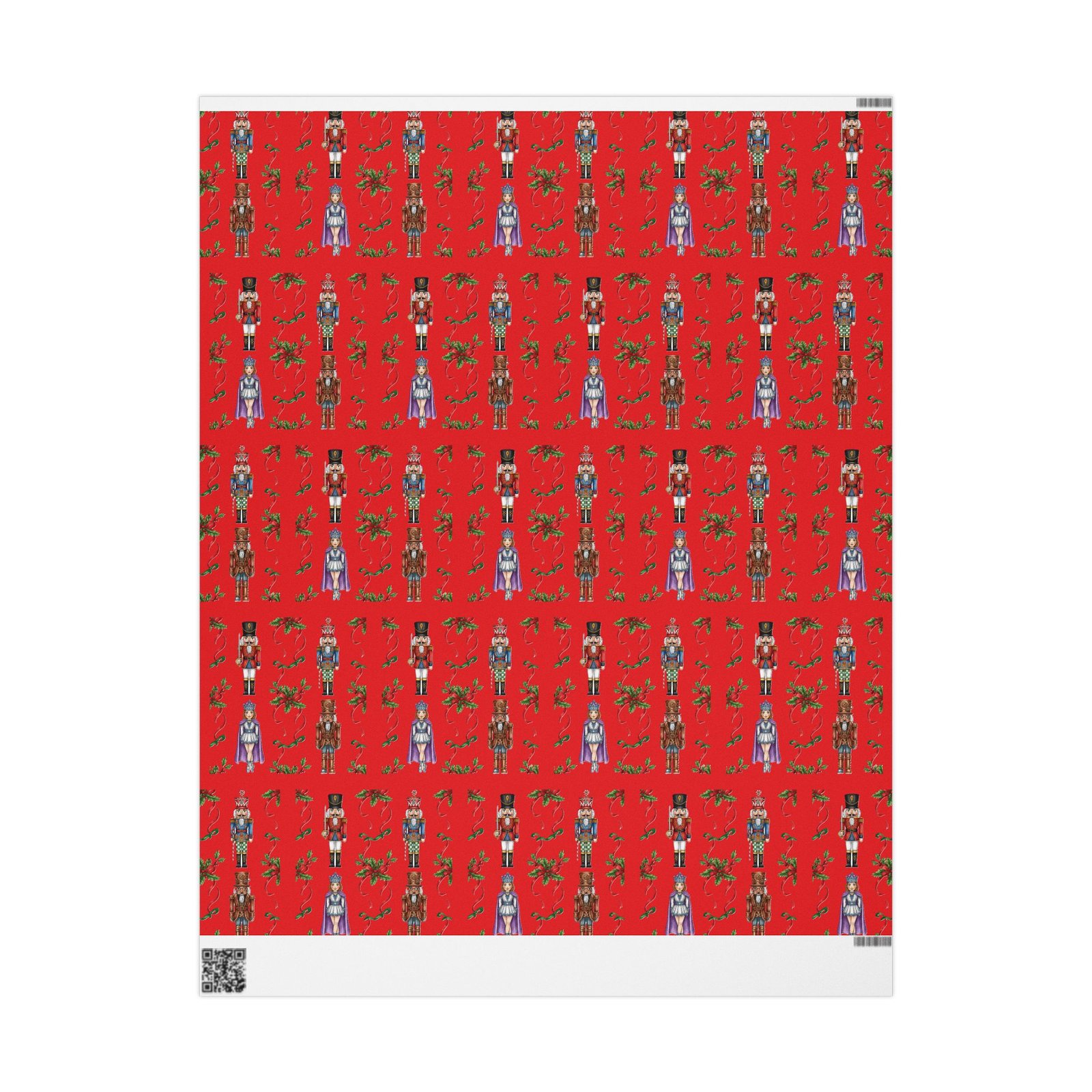 Festive Nutcracker Wrapping Paper