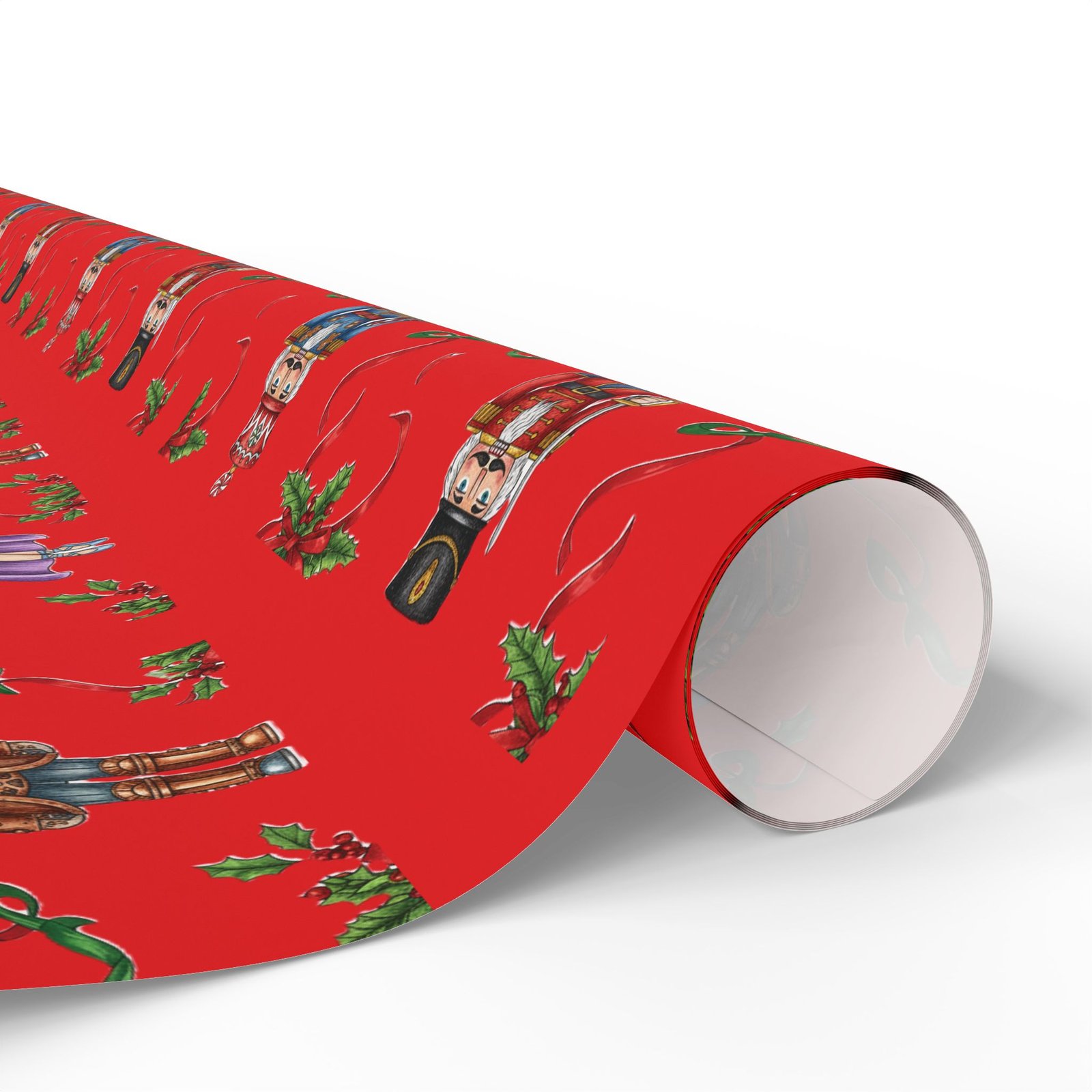 Festive Nutcracker Wrapping Paper - Image 2
