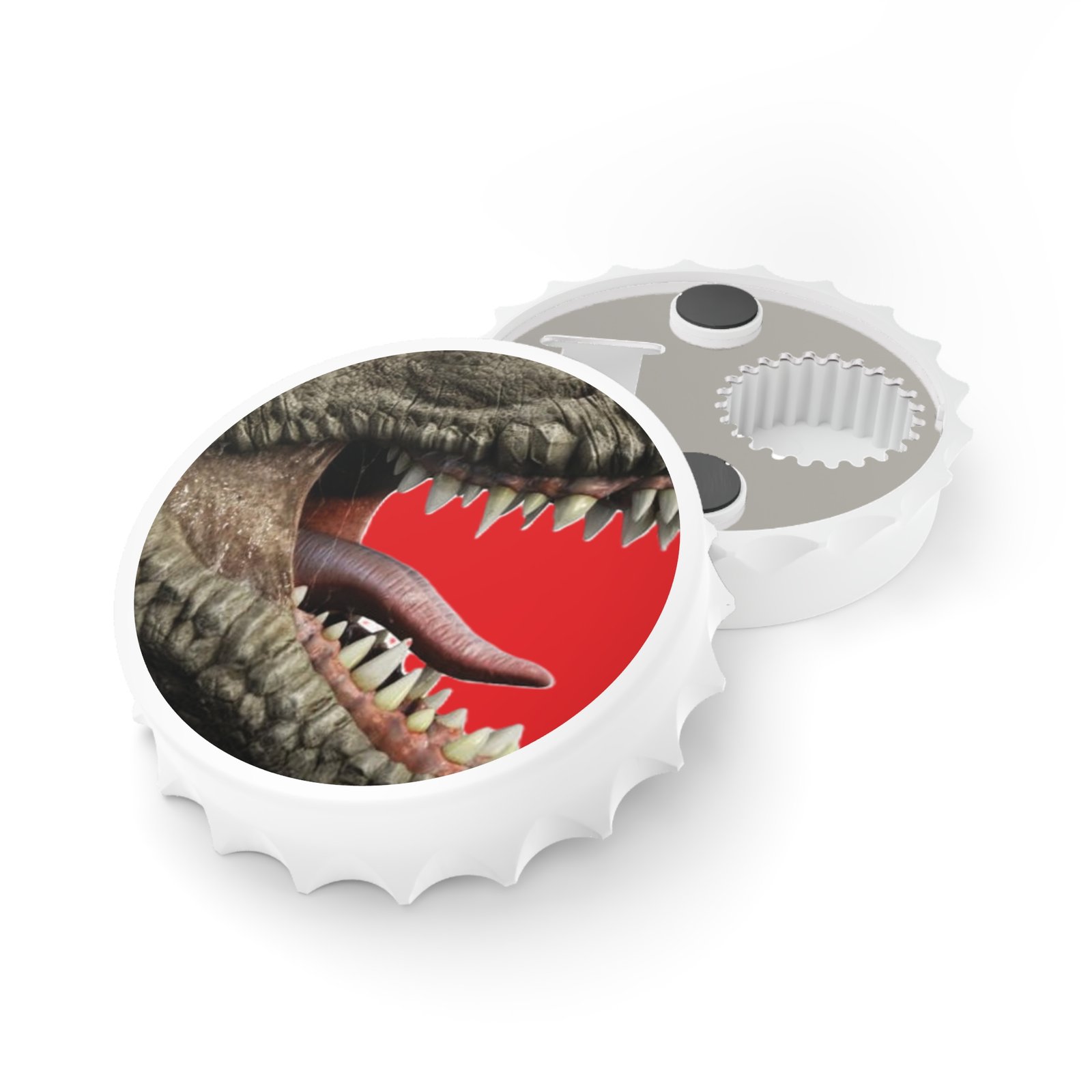 Dinosaur Jaw Bottle Opener — Retro T-Rex Teeth Design - Image 3