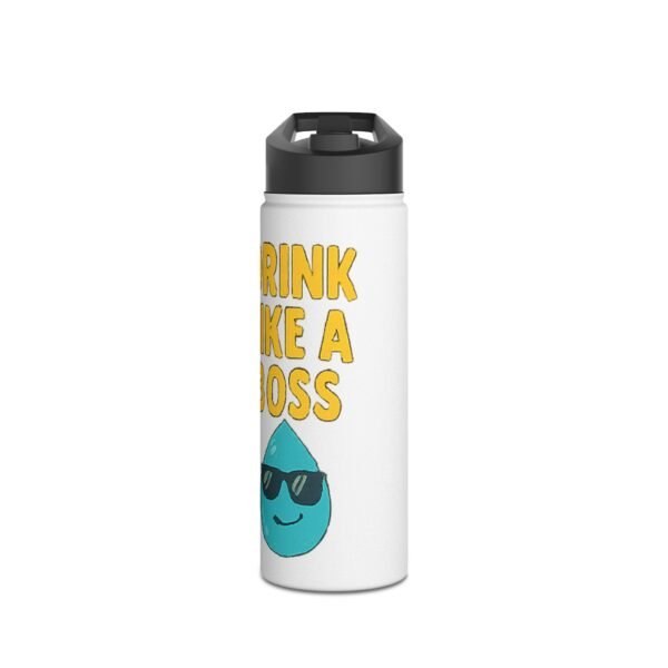 Personalized Drink Like a Boss Stainless Steel Water Bottle