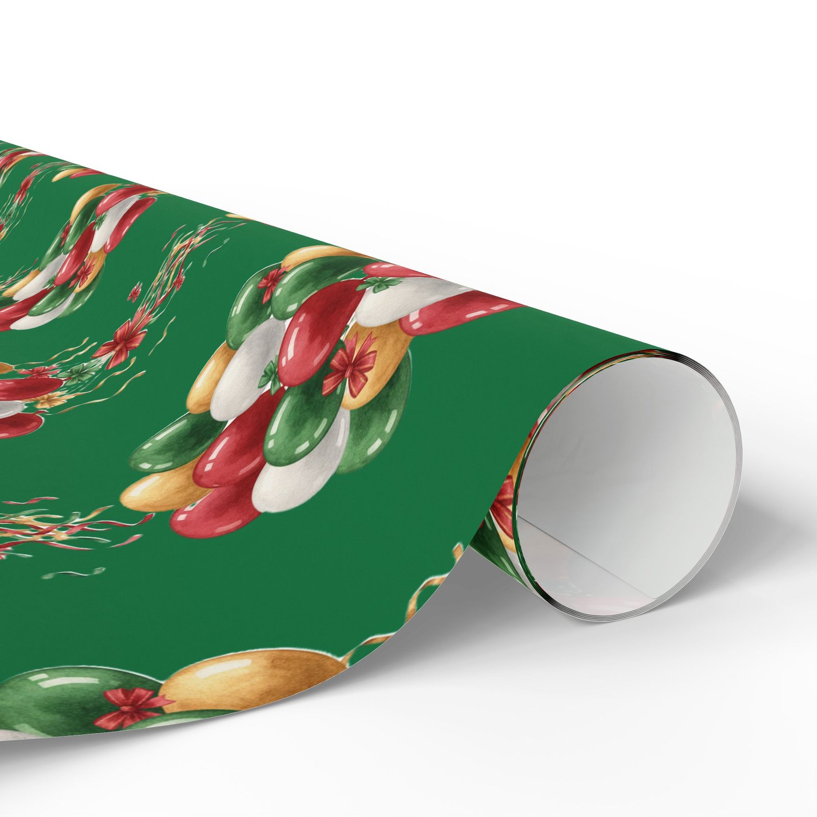 Festive Balloons with Ribbons Wrapping Paper - Image 2