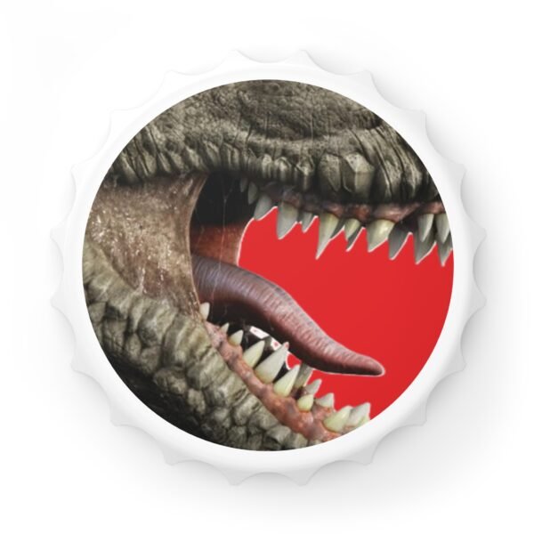 Dinosaur Jaw Bottle Opener — Retro T-Rex Teeth Design