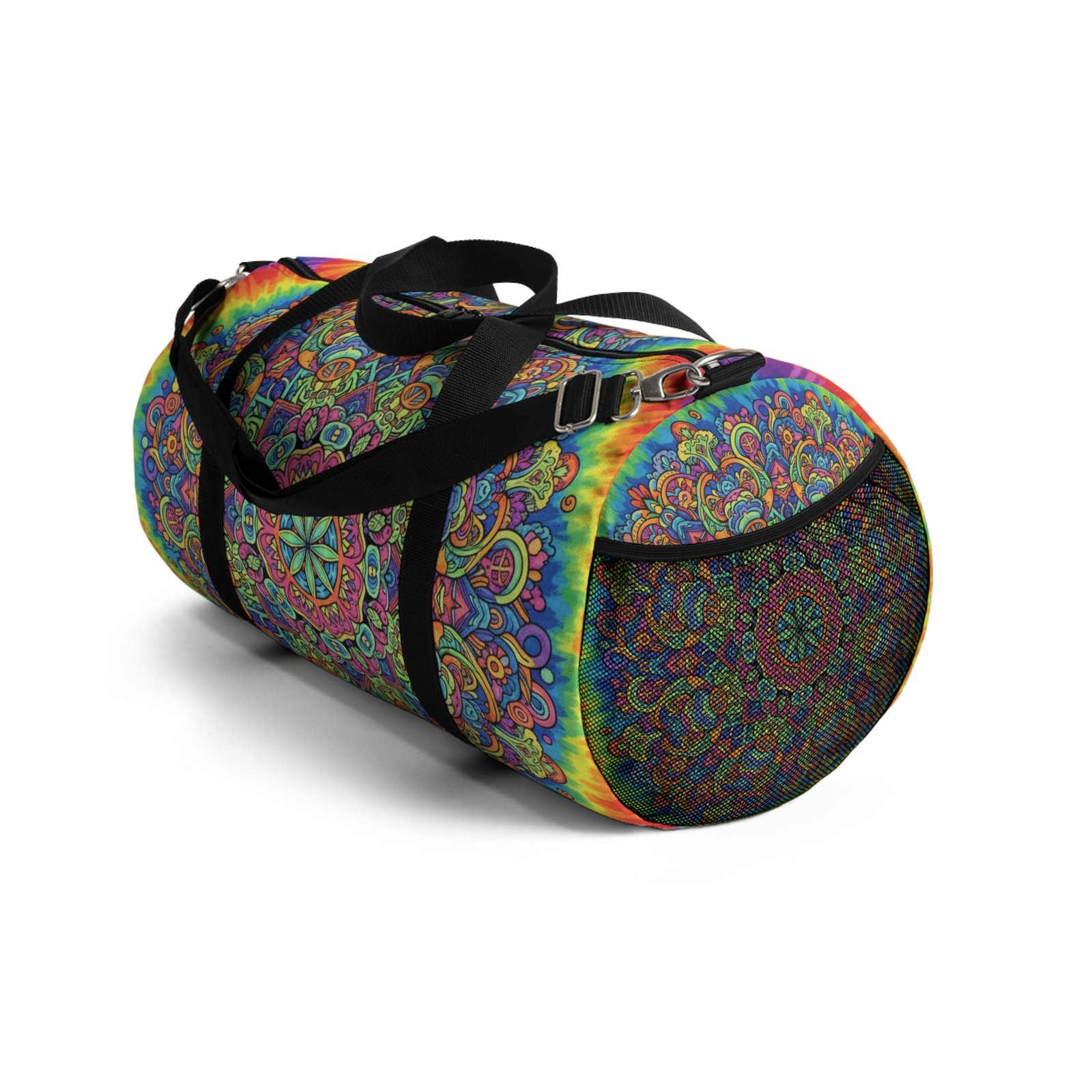 Vibrant Mandala Duffel Bag - Image 4
