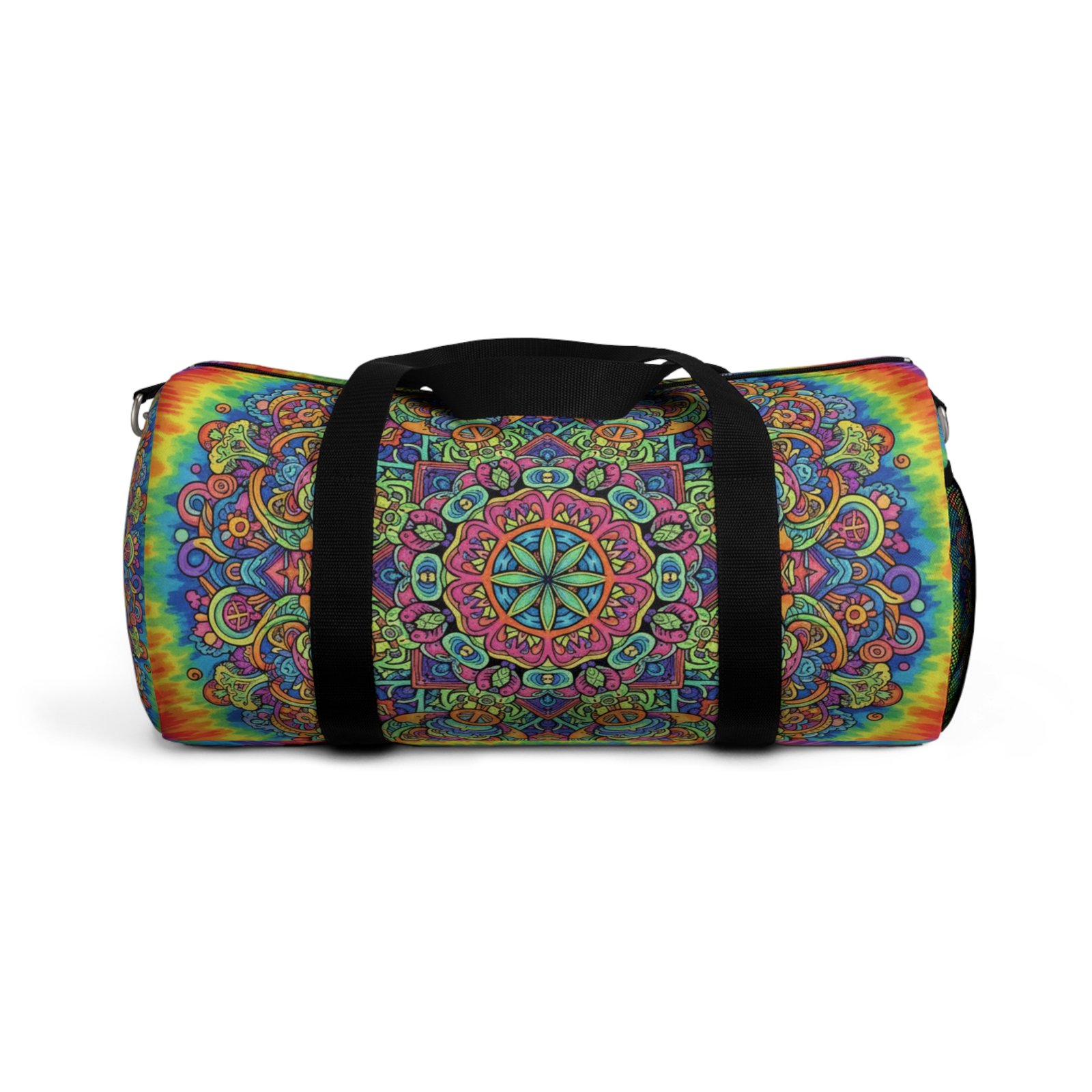 Vibrant Mandala Duffel Bag - Image 6