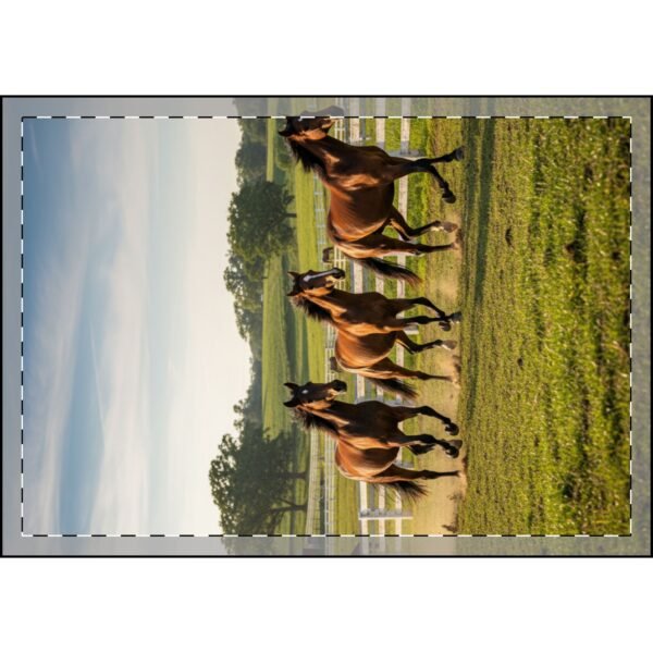 Place Where Your Horses Run Free Velveteen Blanket