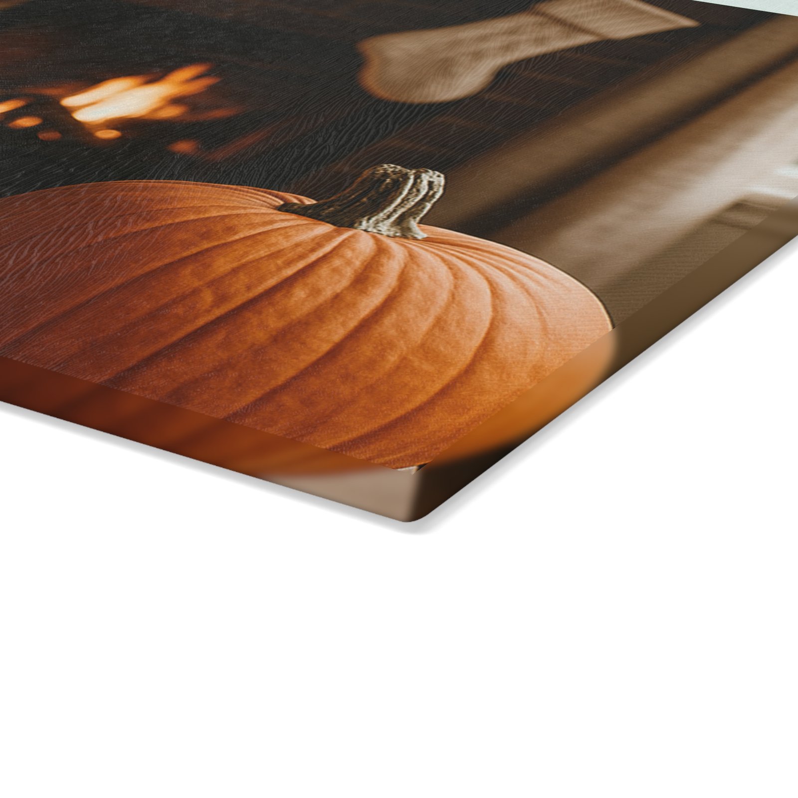 Personalized Holiday Glass Cutting Board - Image 4