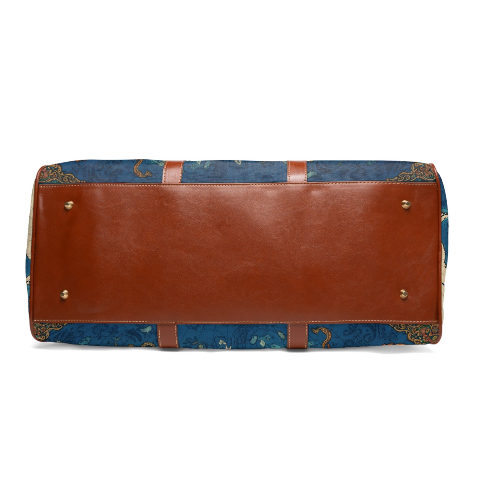 Vintage World Map Waterproof Travel Bag - Image 5