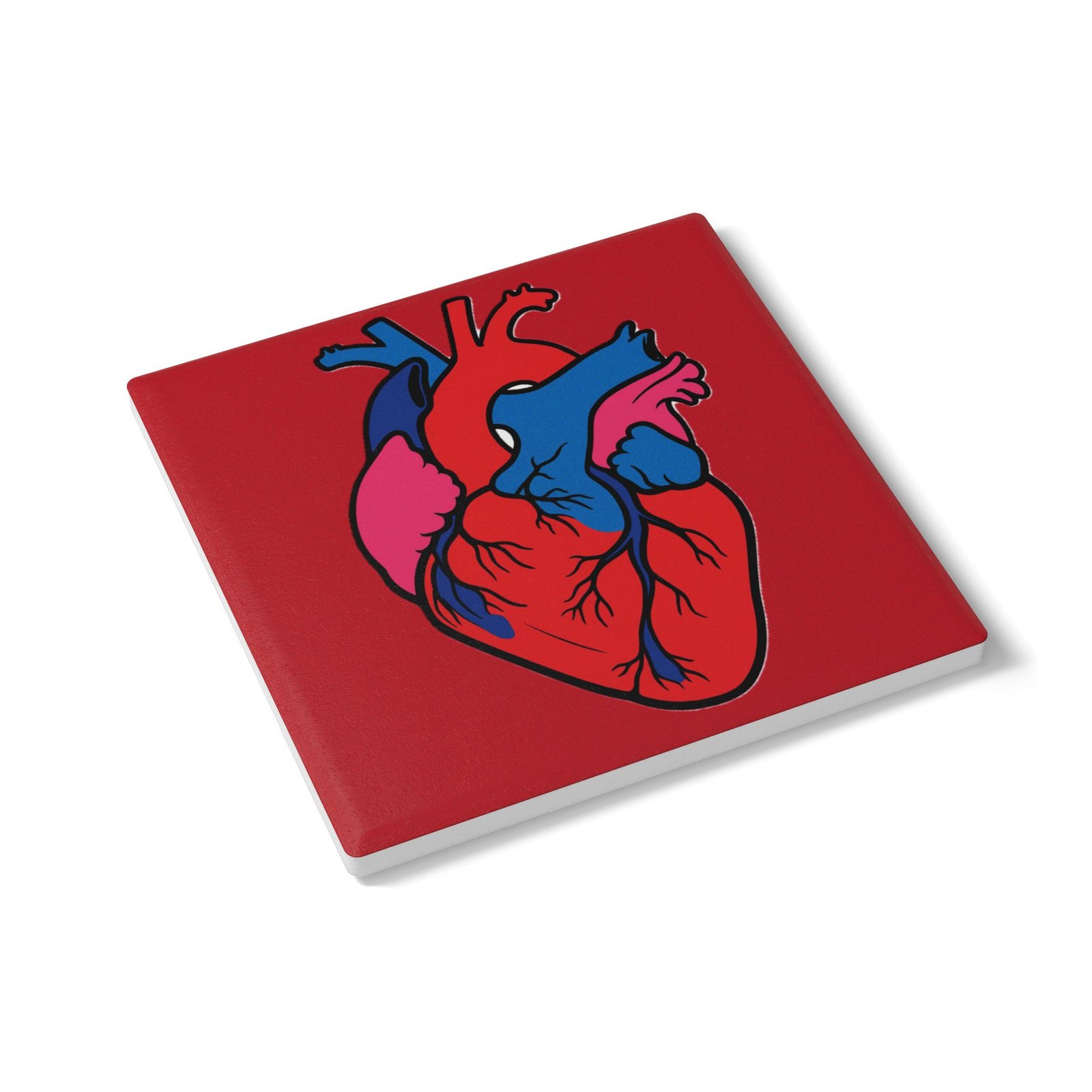 Anatomical Heart Ceramic Coaster - Image 7
